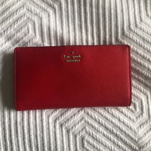 Kate Spade Red Wallet